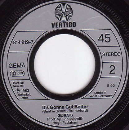 Genesis : Mama (7", Single)