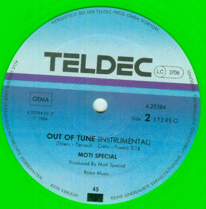 Moti Special : Cold Days, Hot Nights / Out Of Tune (12", Maxi, Gre)