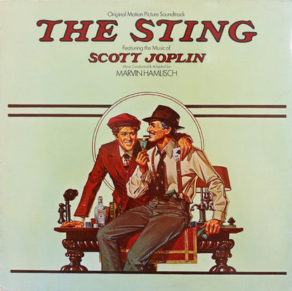 Marvin Hamlisch Featuring The Music Of Scott Joplin : The Sting (Original Motion Picture Soundtrack) (LP, RE)