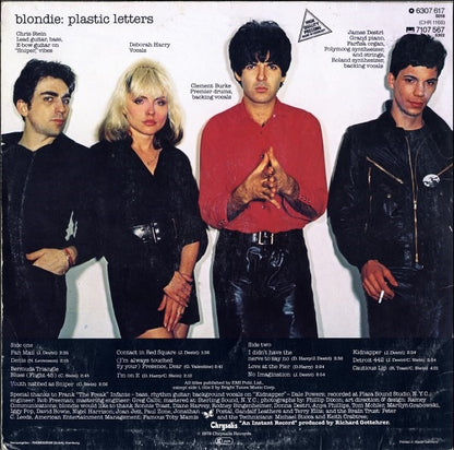 Blondie : Plastic Letters (LP, Album)