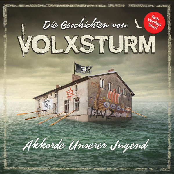 Various : Die Geschichten Von Volxsturm - Akkorde Unserer Jugend (2xLP, Comp, Ltd, Red)