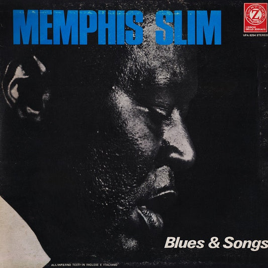 Memphis Slim : Blues & Songs (LP, Album, RE, Gat)