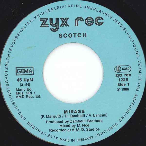 Scotch : Mirage (7", Single)