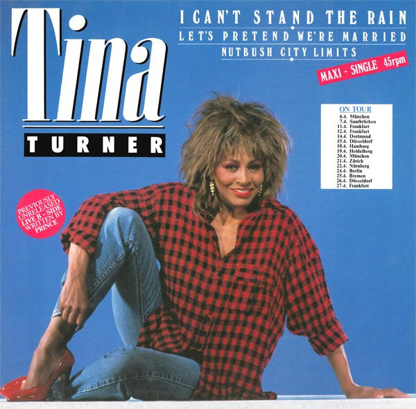 Tina Turner : I Can't Stand The Rain (12", Maxi)