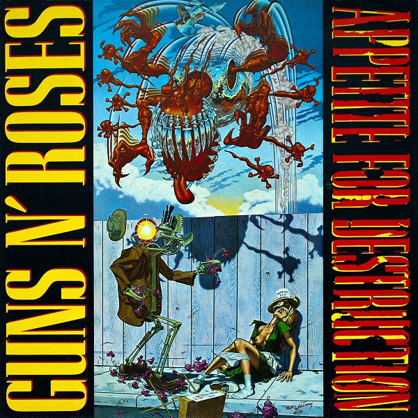 Guns N' Roses : Appetite For Destruction (LP, Album, Unc)