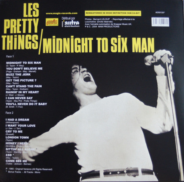 The Pretty Things : Midnight To Six Man (LP, Album, Mono, RM, Hig)