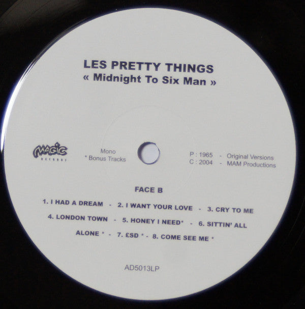 The Pretty Things : Midnight To Six Man (LP, Album, Mono, RM, Hig)