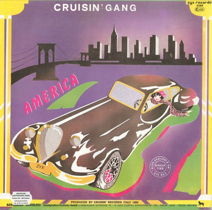 Cruisin' Gang : America (12", Maxi)