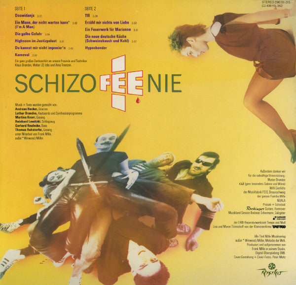 FEE : SchizoFEEnie (LP, Album)