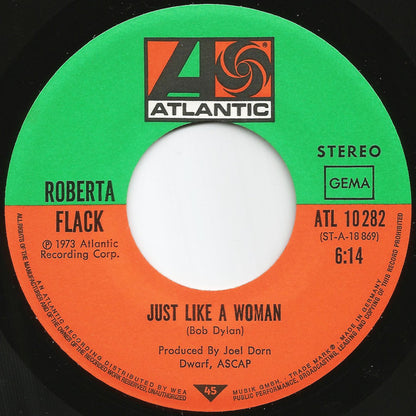 Roberta Flack : Killing Me Softly With His Song (7", Single)