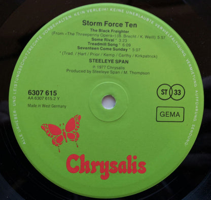 Steeleye Span : Storm Force Ten (LP, Album)