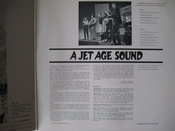 Jefferson Airplane : Bless Its Pointed Little Head / Takes Off (LP, Album, RE + LP, Album, RE + Comp, Gat)