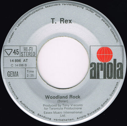 T. Rex : Hot Love (7", Single)