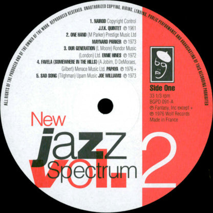 Various : The New Jazz Spectrum Vol. 2 (LP, Comp)