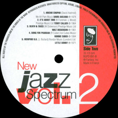 Various : The New Jazz Spectrum Vol. 2 (LP, Comp)