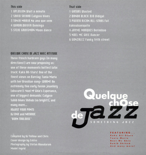 Various : Quelque Chose De Jazz (LP, Comp, Ltd)