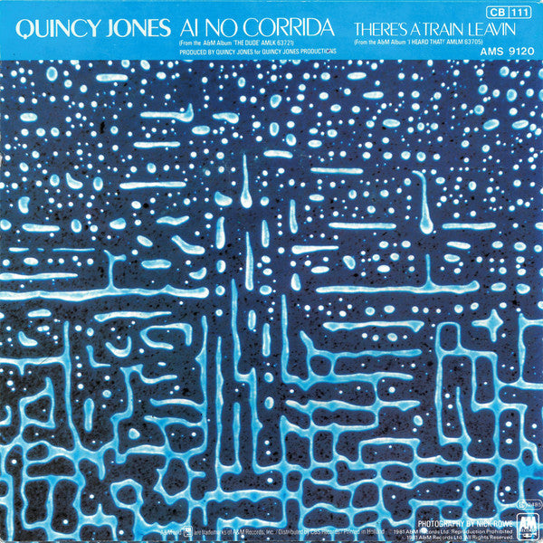 Quincy Jones : Ai No Corrida (7", Single)