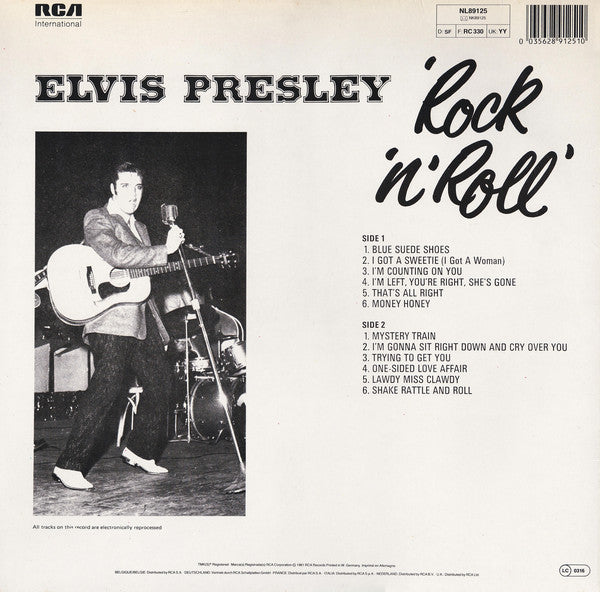 Elvis Presley : Rock 'n' Roll (LP, Album, RE)