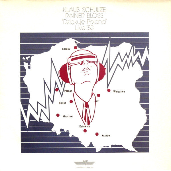 Klaus Schulze, Rainer Bloss : Dziękuję Poland (Live '83) (2xLP, Album)