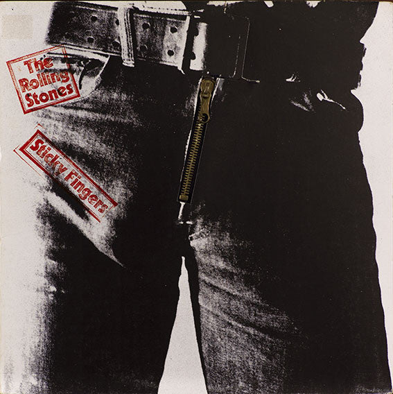 The Rolling Stones : Sticky Fingers (LP, Album, RE, Zip)