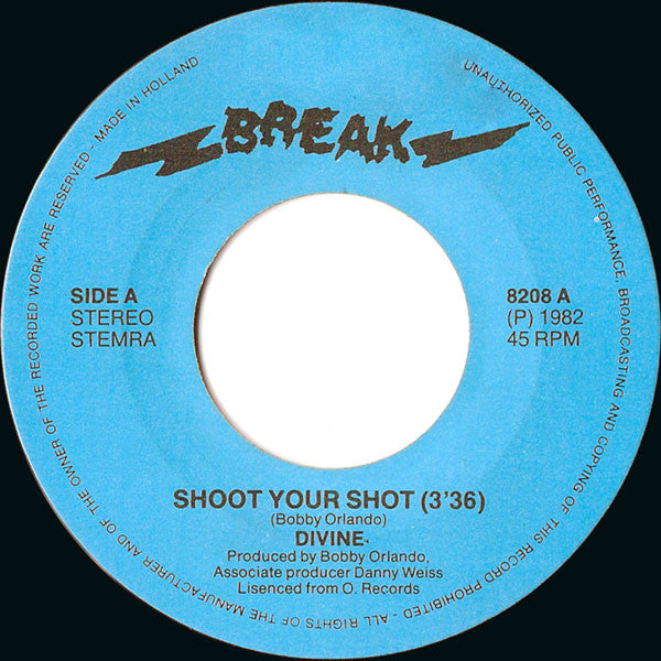 Divine : Shoot Your Shot (7", Single)