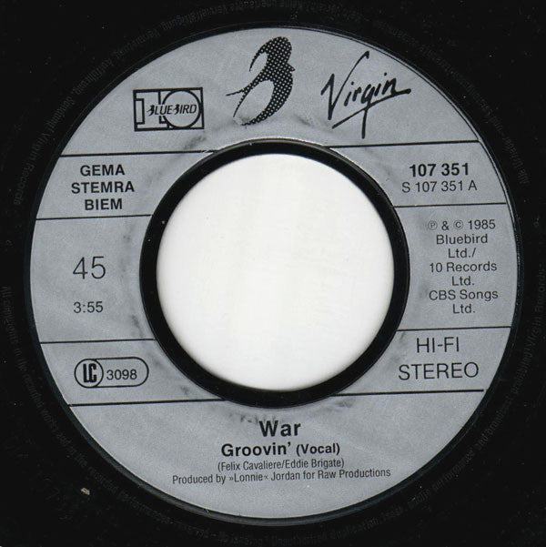 War : Groovin' (7", Single)