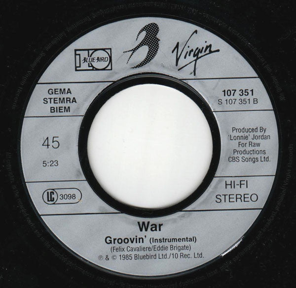 War : Groovin' (7", Single)