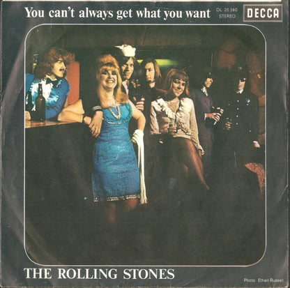 The Rolling Stones : Honky Tonk Women / You Can't Always Get What You Want (7", Single)