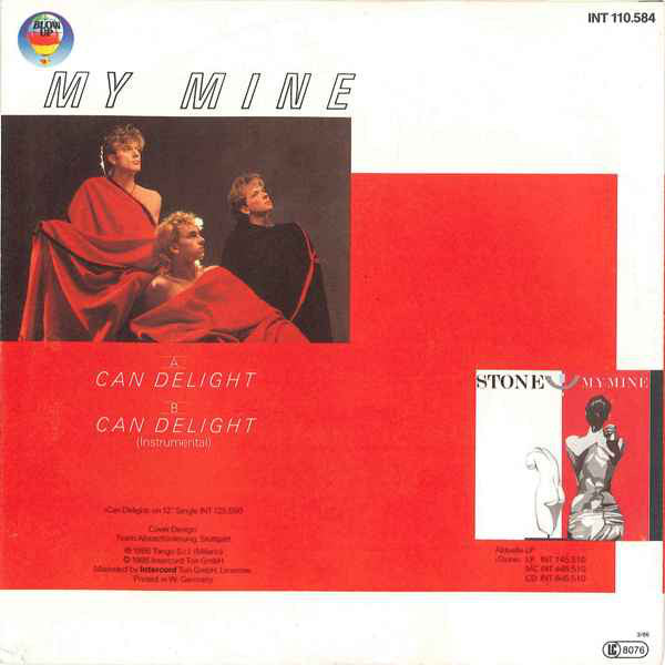 My Mine : Can Delight (7", Single)