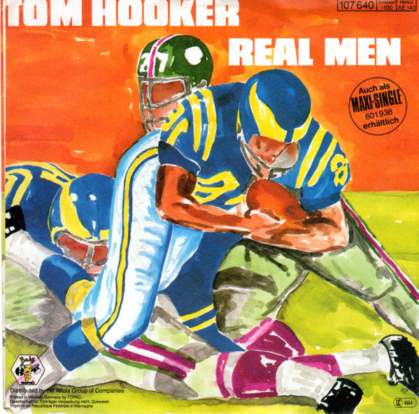 Tom Hooker : Real Men (7")