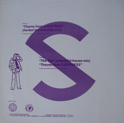 S-Express* : Theme From S-Express (Herbal Tea Casualty Mix) (12")