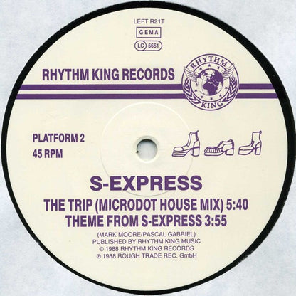 S-Express* : Theme From S-Express (Herbal Tea Casualty Mix) (12")