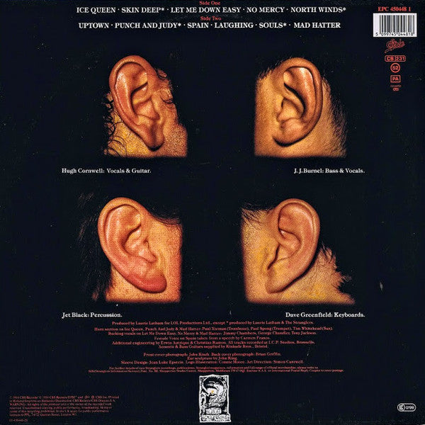 The Stranglers : Aural Sculpture (LP, Album, RE)