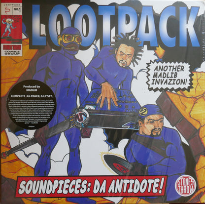 Lootpack : Soundpieces: Da Antidote (3xLP, Album, RE)