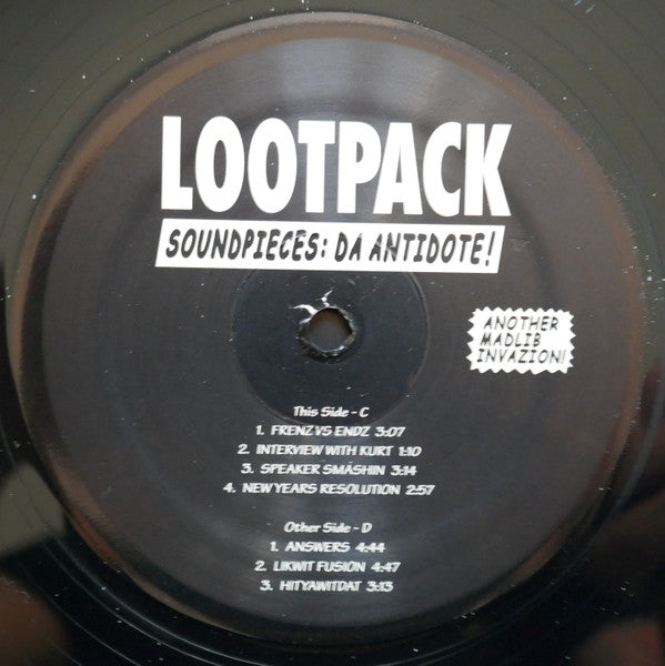 Lootpack : Soundpieces: Da Antidote (3xLP, Album, RE)