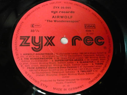 Various : Airwolf - The Wonderweapon (LP, Red)