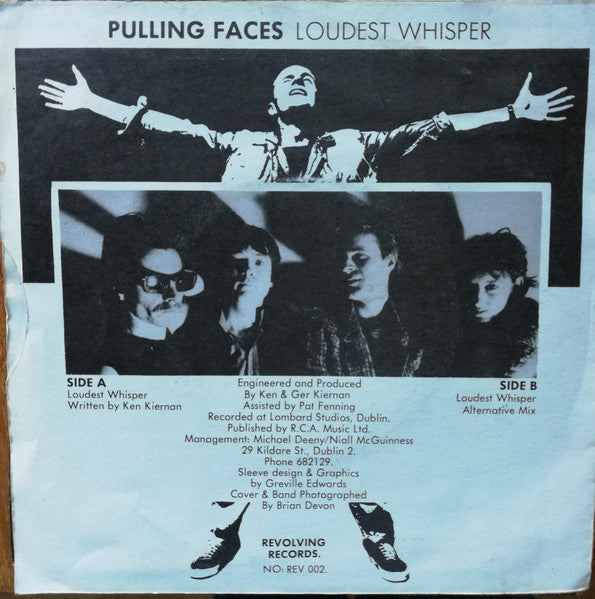 Pulling Faces : Loudest Whisper (7", Single)