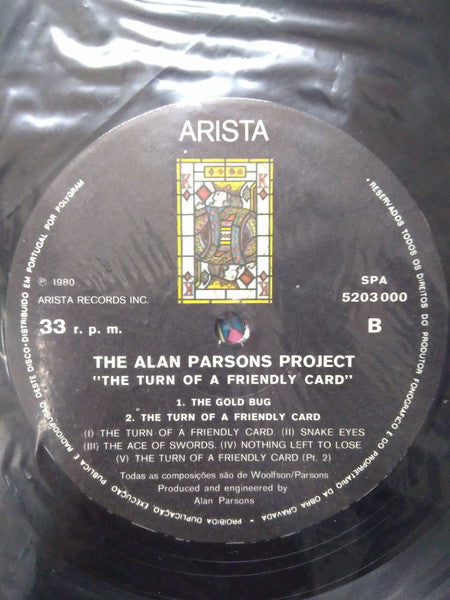 The Alan Parsons Project : The Turn Of A Friendly Card (LP, Album)