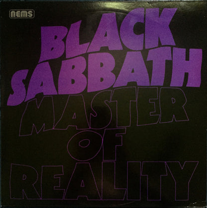 Black Sabbath : Master Of Reality (LP, Album, RE, Unofficial, Cle)