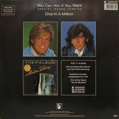 Modern Talking : You Can Win If You Want (Special Dance Version) (12", Maxi)