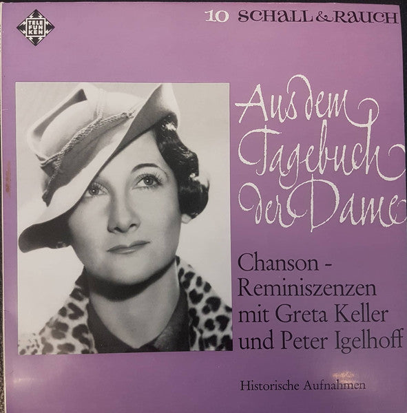 Greta Keller Und Peter Igelhoff : Aus Dem Tagebuch Der Dame (7")