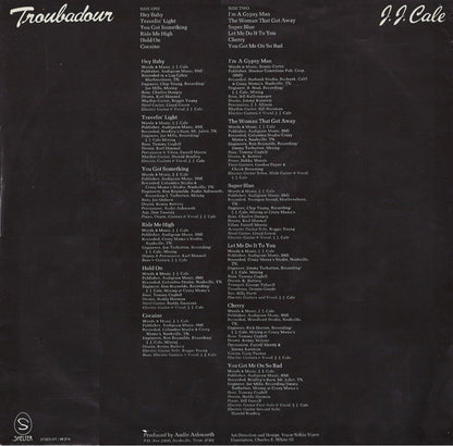 J.J. Cale : Troubadour (LP, Album, RE)