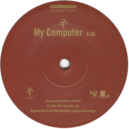 The Artist (Formerly Known As Prince) : My Computer / Shhh (7", Single)