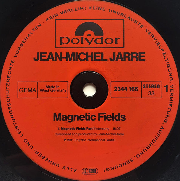 Jarre* : Magnetic Fields (LP, Album, RP)