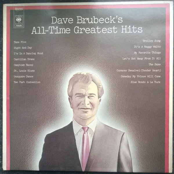 Dave Brubeck : Dave Brubeck's All-Time Greatest Hits (2xLP, Comp, RE)