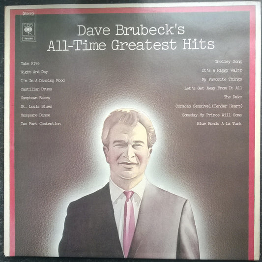 Dave Brubeck : Dave Brubeck's All-Time Greatest Hits (2xLP, Comp, RE)