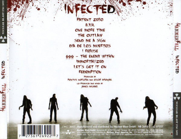 HammerFall : Infected (CD, Album)