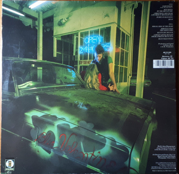 Tom Waits : Blue Valentine (LP, Album, RP, Gat)