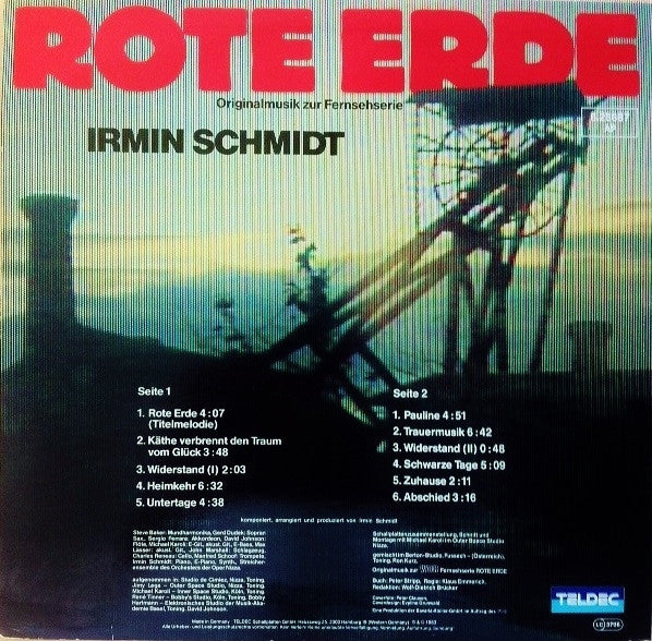 Irmin Schmidt : Rote Erde - Originalmusik Zur Fernsehserie (LP, Album)