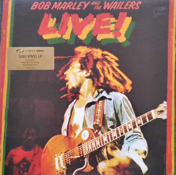 Bob Marley & The Wailers : Live! (LP, Album, Ltd, RE, 180)